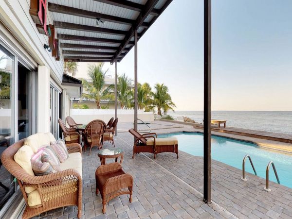 Beachfront North End Anna Maria Home