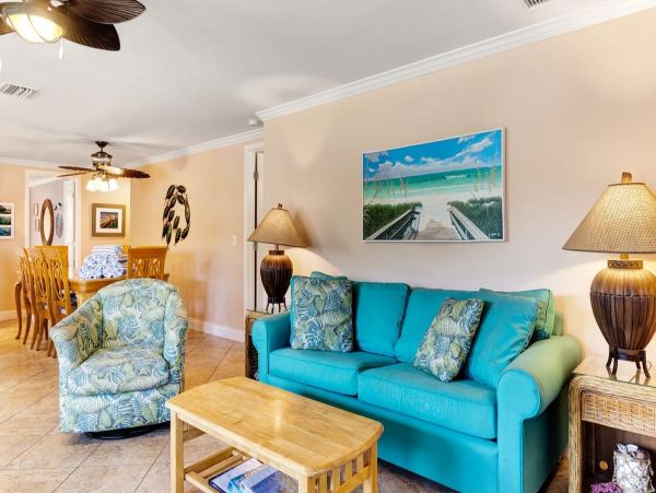 Holmes Beach Vacation Rental 150 Steps to Beach Sleeps 8