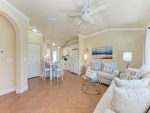 Anna Maria Island Vacation Villa - Two Bedroom Rental with Pool & Waterfall