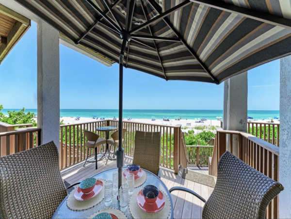 Anna Maria Island Beachfront Vacation Condo Two Bedrooms
