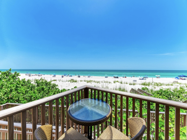Anna Maria Island Beachfront Vacation Condo Two Bedrooms