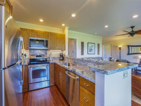 Princeville Oceanfront Two Bedroom Vacation Condo