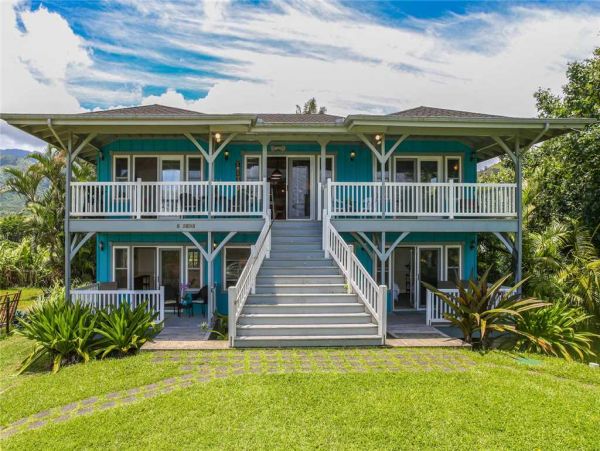 Hanalei Vacation Rental – 4-Bedroom Kauai Ocean View Home Near Hanalei Bay
