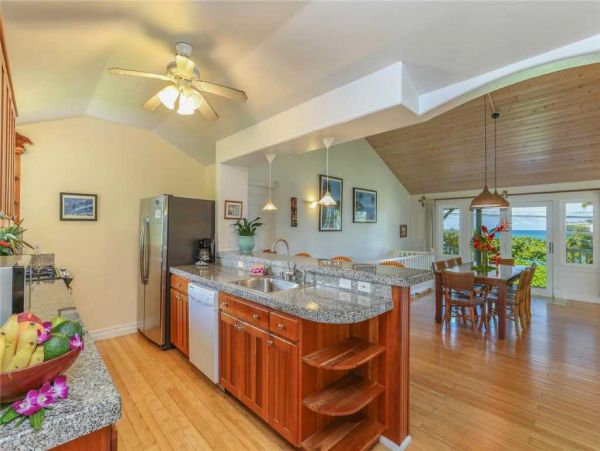 Hanalei Vacation Rental – 4-Bedroom Kauai Ocean View Home Near Hanalei Bay