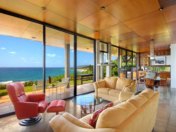 Three Bedroom Oceanfront Home in Kauai