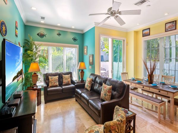 Key West Lovely Vacation Pool Home Sleeps 8 Guests
