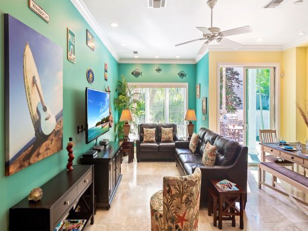 Key West Lovely Vacation Pool Home Sleeps 8 Guests