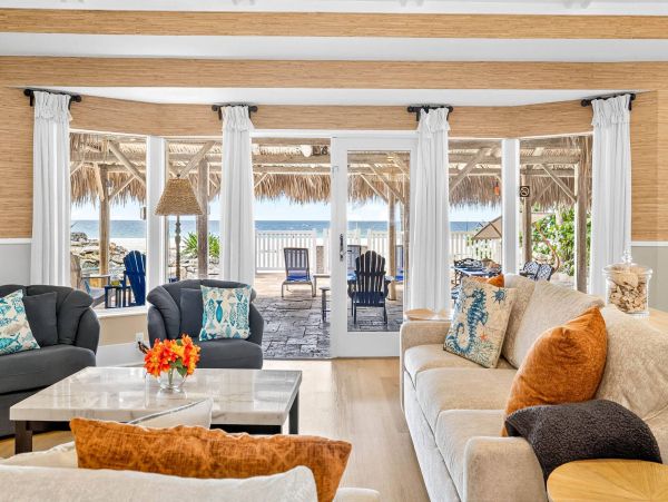 Clearwater Beachfront Vacation Rental - North Clearwater Beach Luxury Home with Pool