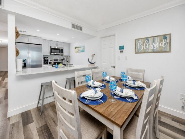 Beachfront Vacation Condo in Clearwater Beach Sleeps 8 Guests