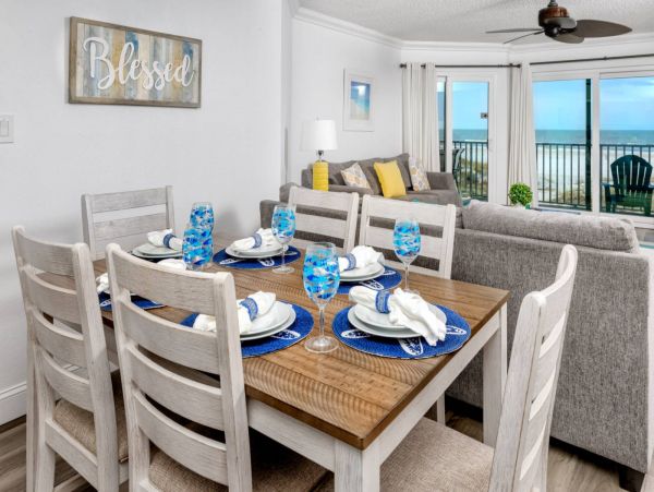 Beachfront Vacation Condo in Clearwater Beach Sleeps 8 Guests