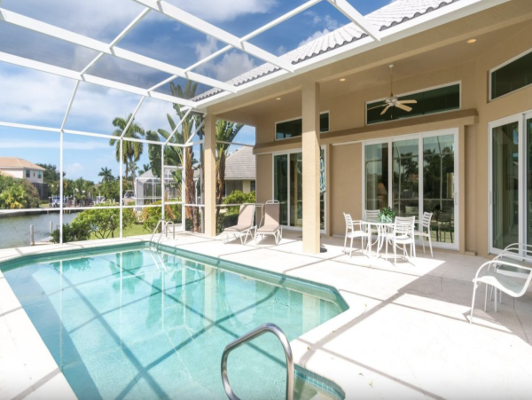 Walk to Tigertail Beach from this Pool Vacation Home Marco