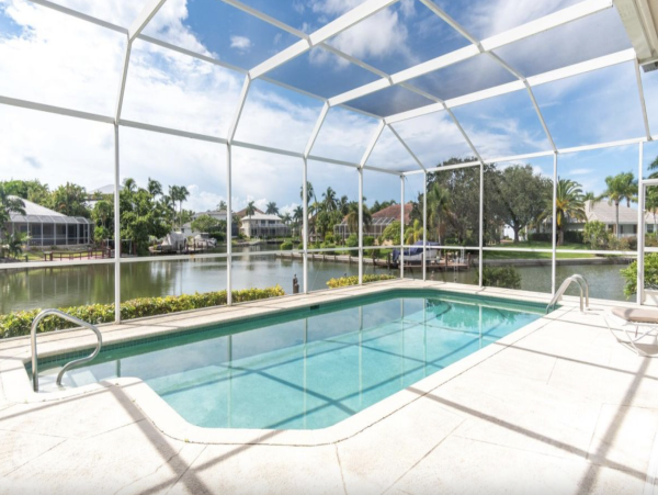Walk to Tigertail Beach from this Pool Vacation Home Marco