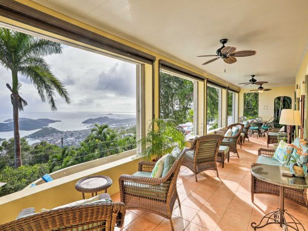 Harbour Views St. Thomas Vacation Rental Home with Pool