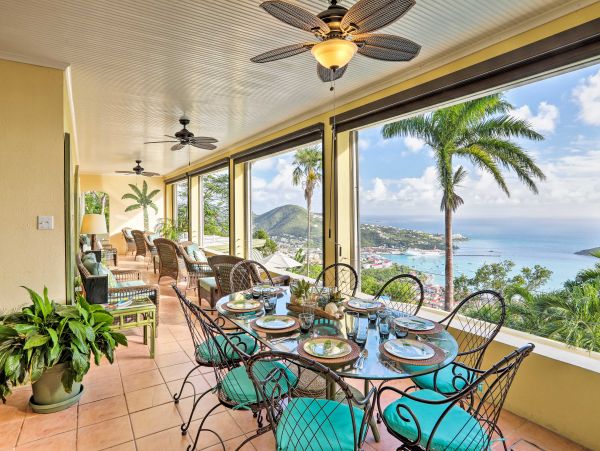 Harbour Views St. Thomas Vacation Rental Home with Pool