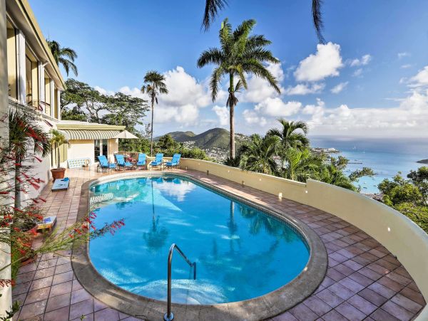 Harbour Views St. Thomas Vacation Rental Home with Pool
