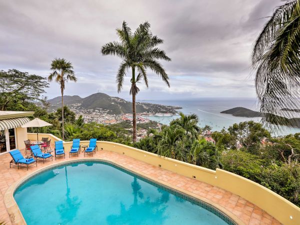 Harbour Views St. Thomas Vacation Rental Home with Pool