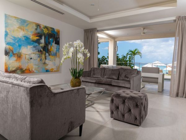 Private Beach Residence Barbados Stunning Beachfront Four Bedrooms
