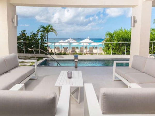 Private Beach Residence Barbados Stunning Beachfront Four Bedrooms