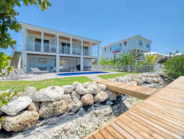 Sombrero Beach Four Bedroom Canal Front Vacation Home