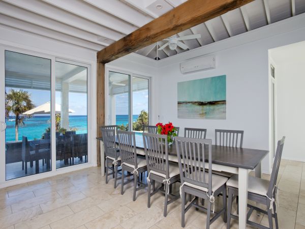 Bahamas Vacation Pool Home On Beach Six Bedroom with Guest House