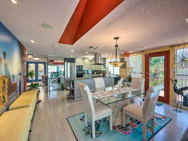 Beachfront Three Bedroom Manasota Key Vacation Home