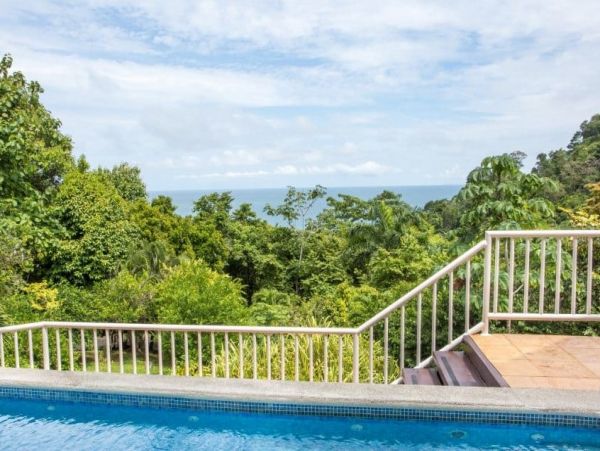 Ocean View Four Bedroom Rental Home in Costa Rica Sleeps 12