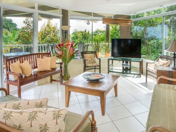 Ocean View Four Bedroom Rental Home in Costa Rica Sleeps 12