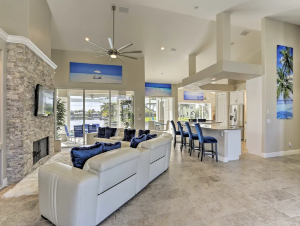 Cape Coral Stunning Vacation Rental Home Private Pool & Spa