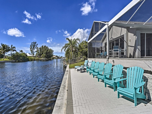 Cape Coral Stunning Vacation Rental Home Private Pool & Spa