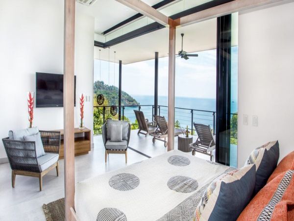 Costa Rica Vacation Pool Villa 4 Bedrooms Walk to Beach