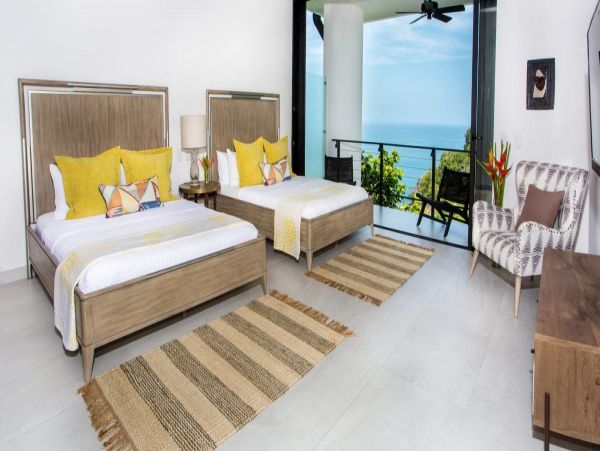 Costa Rica Vacation Pool Villa 4 Bedrooms Walk to Beach