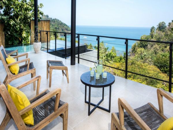 Costa Rica Vacation Pool Villa 4 Bedrooms Walk to Beach
