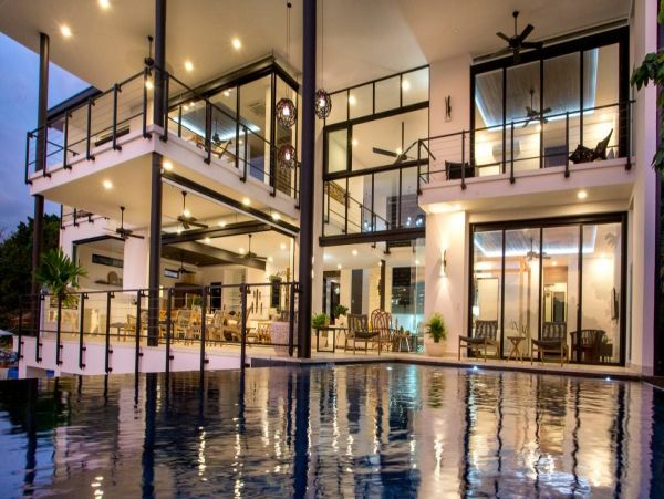 Costa Rica Vacation Pool Villa 4 Bedrooms Walk to Beach