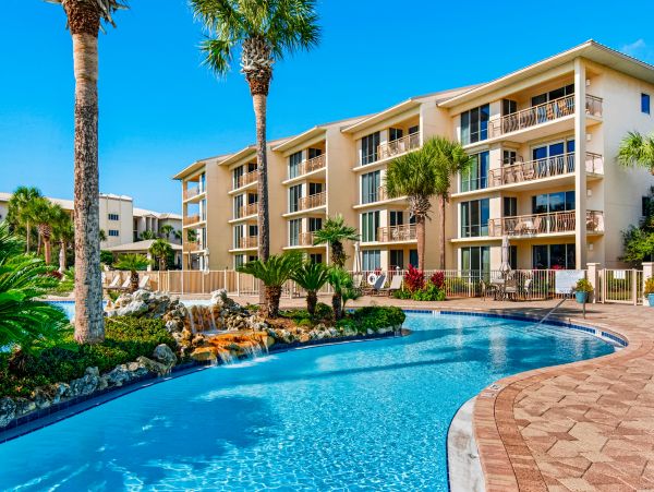 On Beach Vacation Condo Three Bedroom in Inlet  Beach