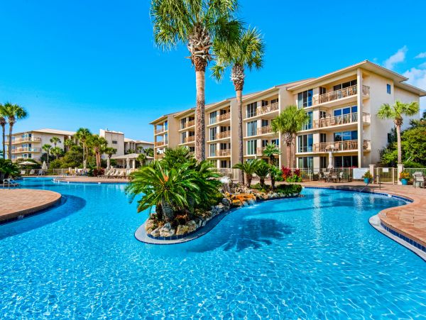 On Beach Vacation Condo Three Bedroom in Inlet  Beach