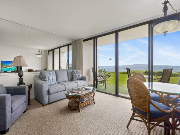 Beachfront Ground-Floor Kihei Vacation Condo