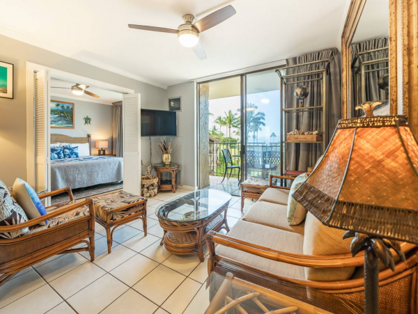 Kihei Vacation Two Bedroom Rental with Ocean Views