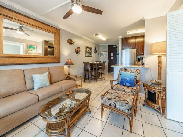 Kihei Vacation Two Bedroom Rental with Ocean Views