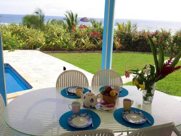 Guadeloupe Charming Beach Cottage with 3 Bedrooms