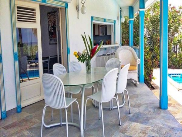 Guadeloupe Charming Beach Cottage with 3 Bedrooms