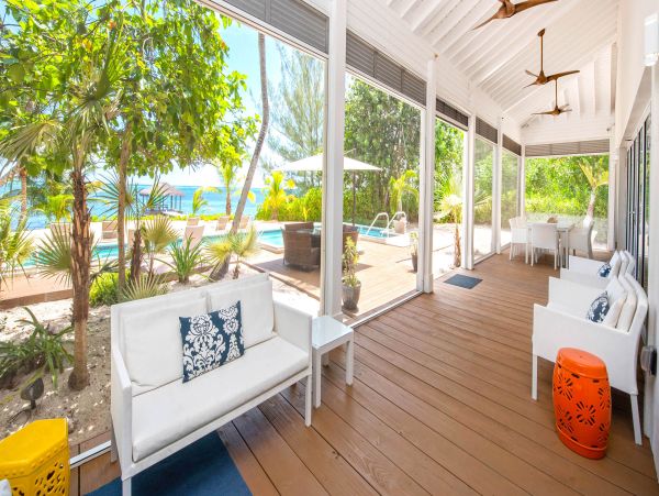 Luxurious Oceanfront Villa - Private Dock, Pool, Breathtaking Caribbean views