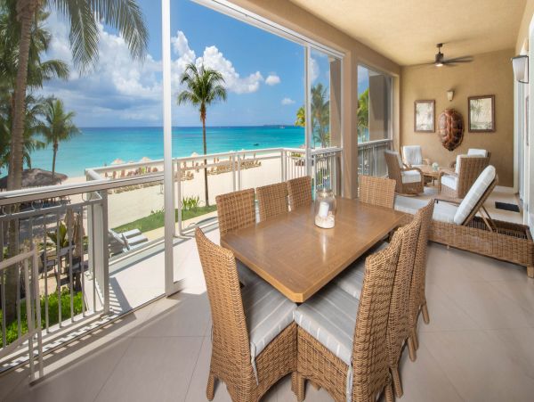 Second Floor 4 Bedroom Corner Unit with Beautiful Views of Seven Mile Beach
