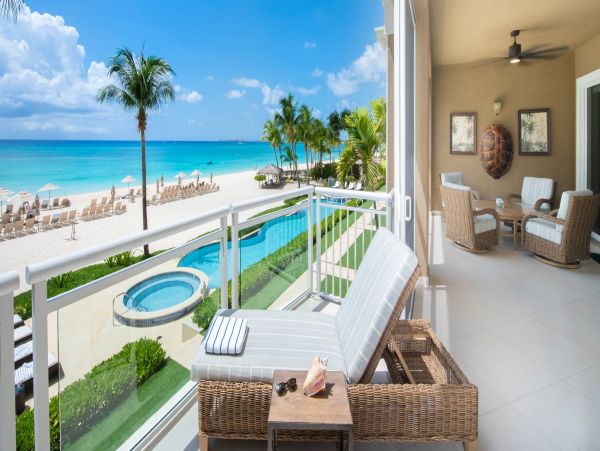 Second Floor 4 Bedroom Corner Unit with Beautiful Views of Seven Mile Beach