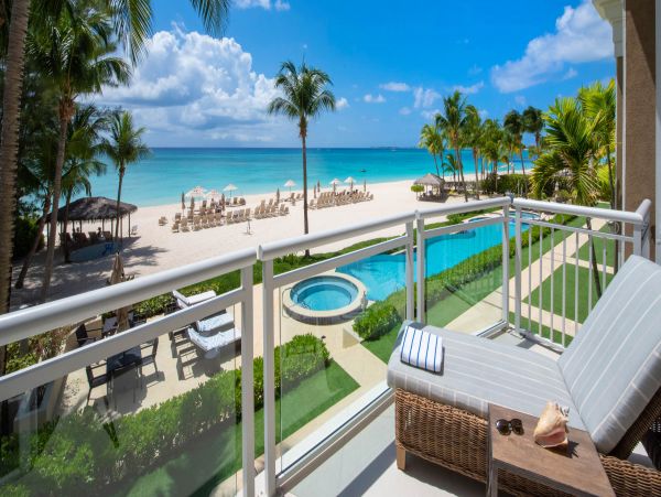 Second Floor 4 Bedroom Corner Unit with Beautiful Views of Seven Mile Beach
