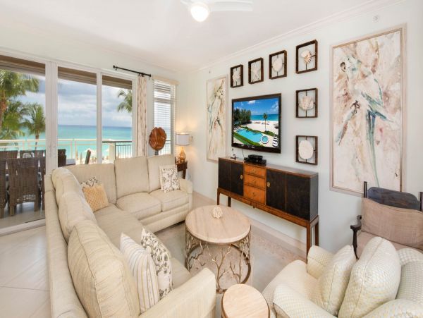 Second Floor 4 Bedroom Corner Unit with Beautiful Views of Seven Mile Beach