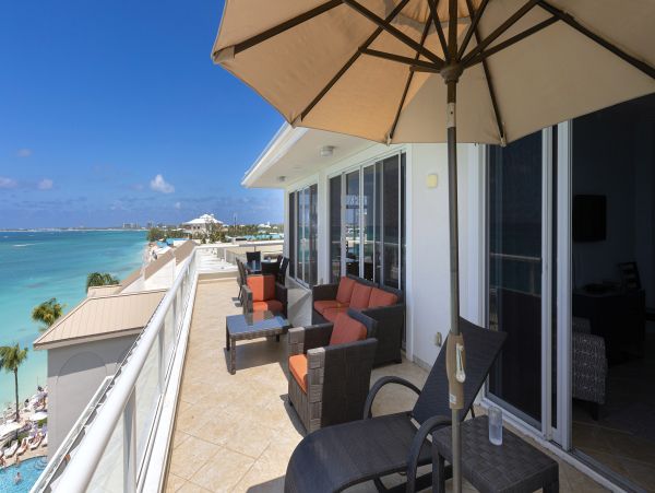 Ocean Views Grand Cayman Vacation Condo Three Bedroom