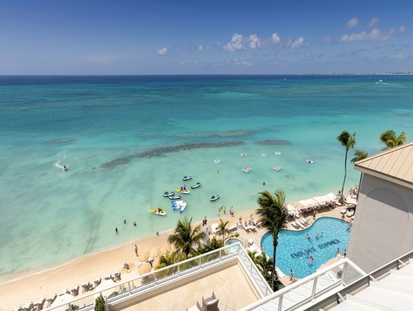 Ocean Views Grand Cayman Vacation Condo Three Bedroom