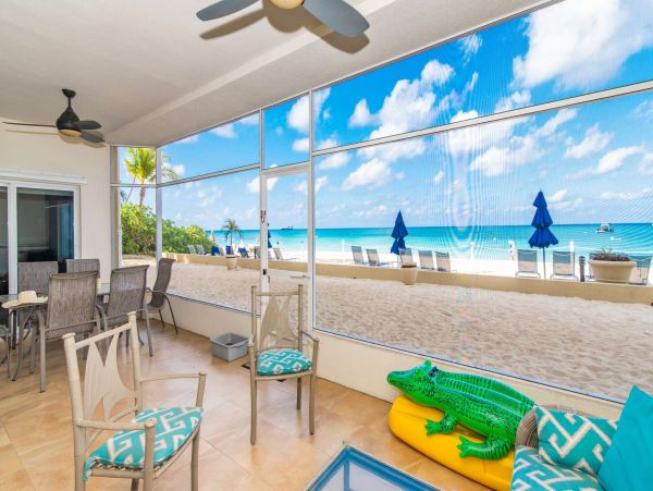 Cayman Islands Beachfront Three Bedroom Rental