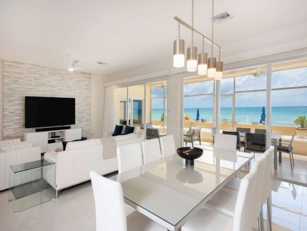 Cayman Islands Beachfront Three Bedroom Rental