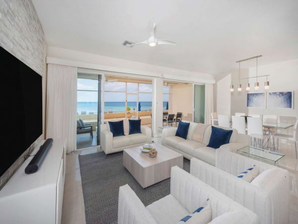 Cayman Islands Beachfront Three Bedroom Rental